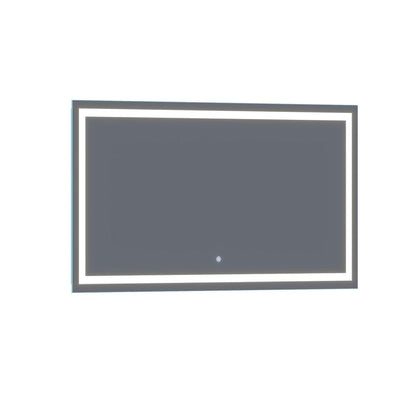 Arpella - Lumina 70 in. x 36 in. LED Lighted Vanity Mirror with Built-In Dimmer and Anti-Fog Feature - LEDSM2070