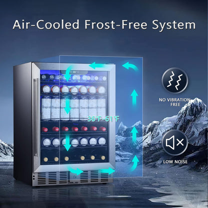 Antarctic Star 5.1 Cu.Ft Beverage Refrigerator - W58145B