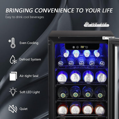 Antarctic Star 2.9 Cu.Ft Beverage Refrigerator - W5885B