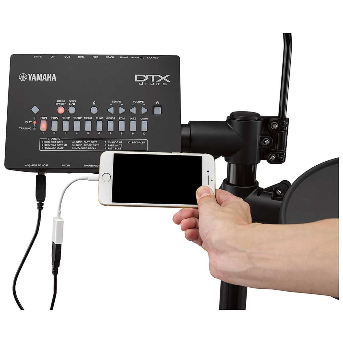 Yamaha DTX402K Electronic Drum Set - dtx402k