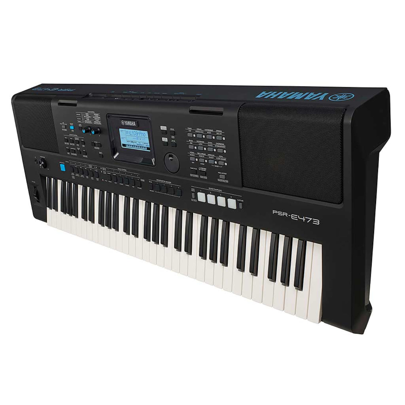 Yamaha PSR-E473 Portable Keyboard With 61 Touch Sensitive Keys - PSRE473