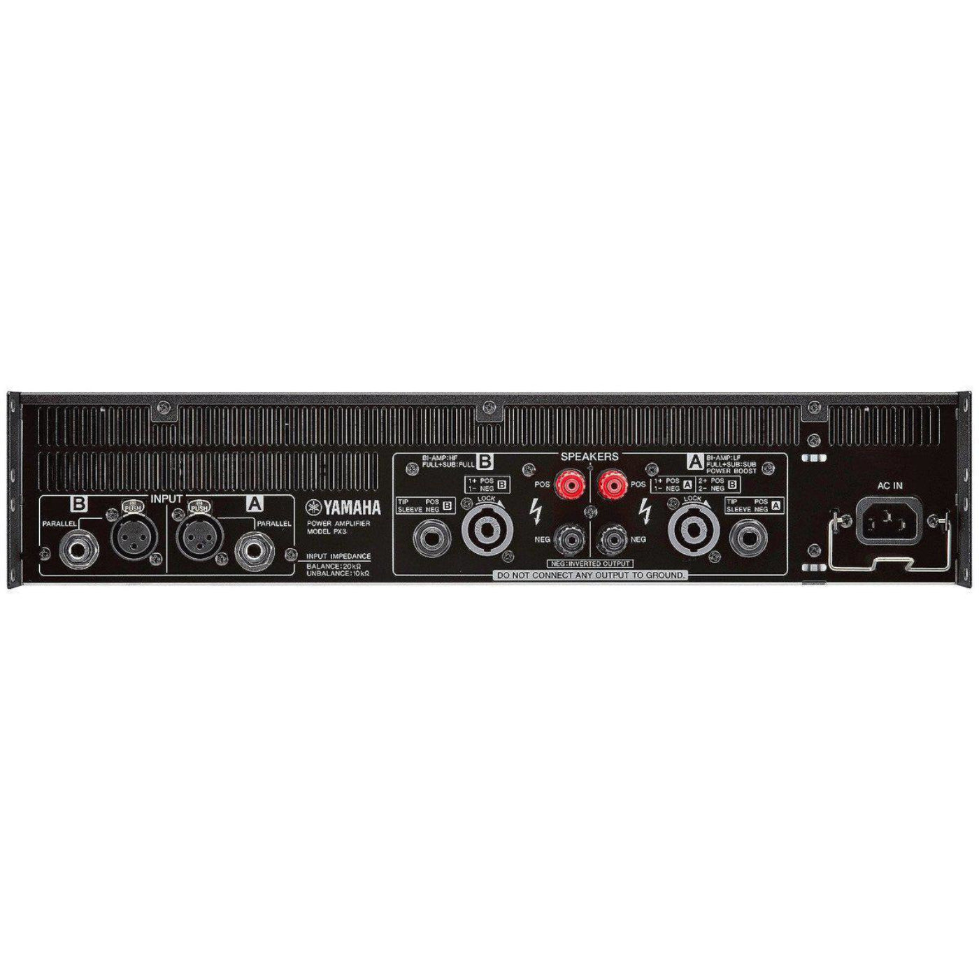 Yamaha PX Series Stereo Power Amplifiers - PX3, PX5, PX8