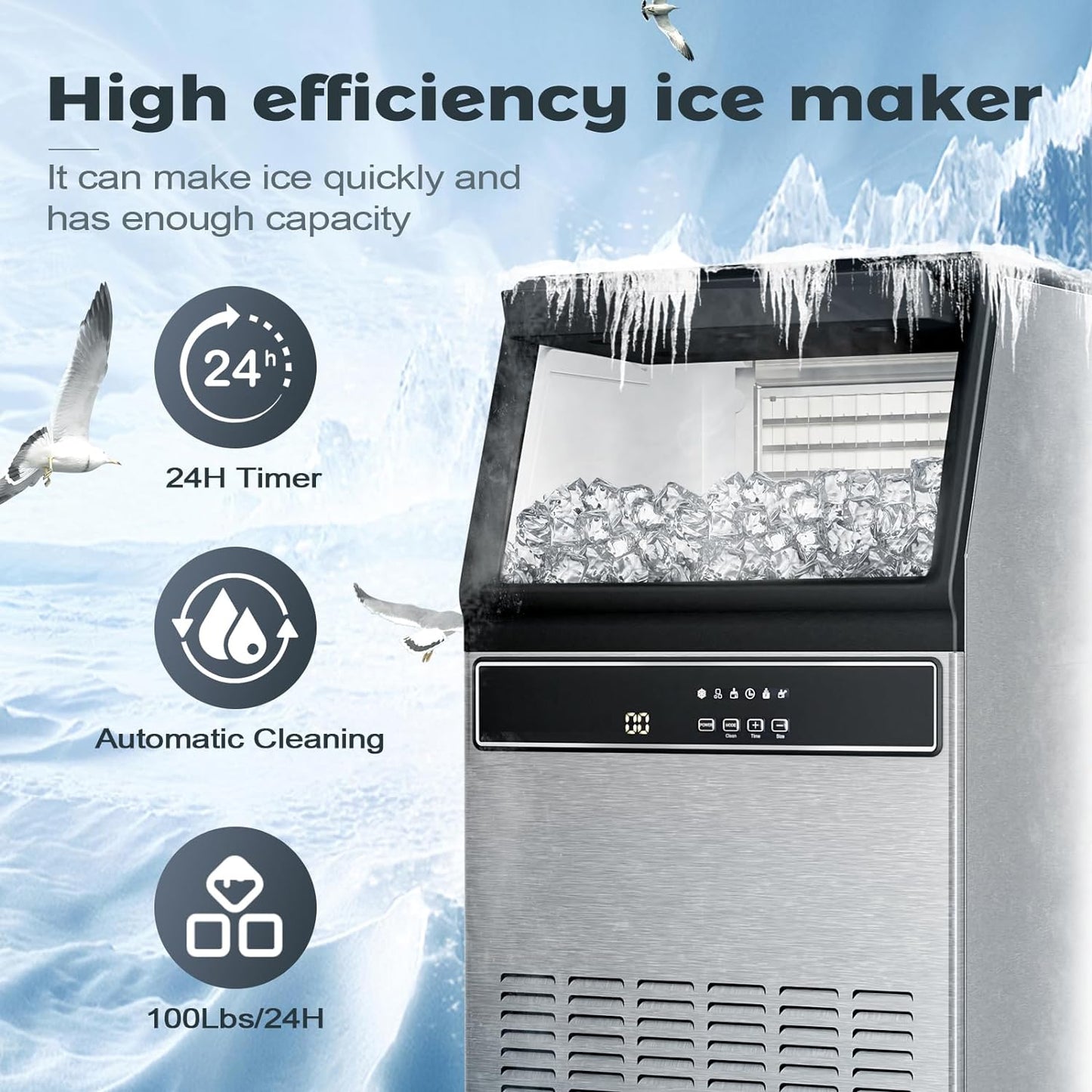 Antarctic Star Commercial Ice Maker - Z4790
