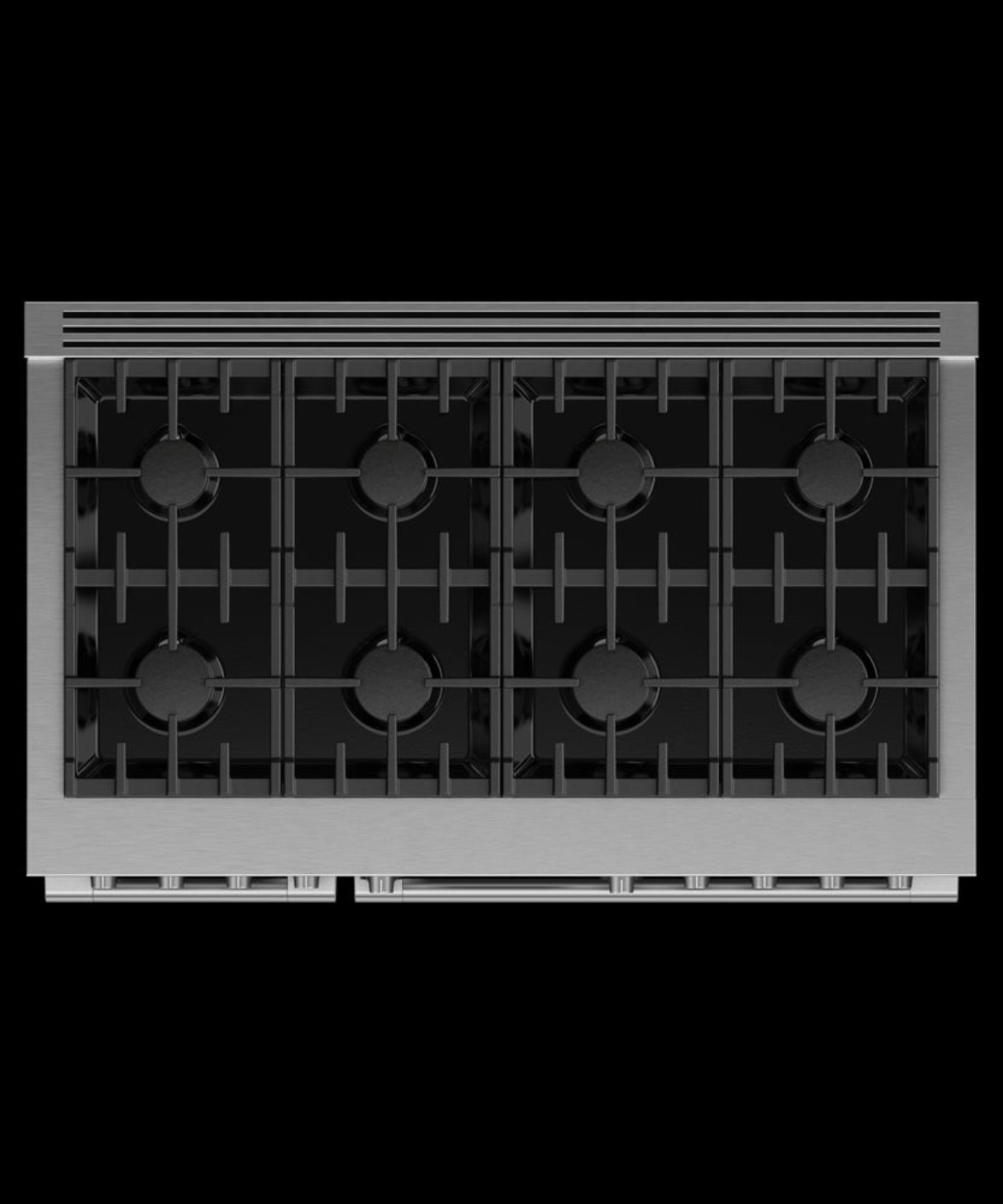 FISHER & PAYKEL RDV3488N Dual Fuel Range, 48", 8 Burners, Self-cleaning - RDV3488N-KT