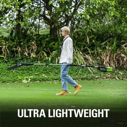 Greenworks 80V 18" Cordless Battery Chainsaw & 10" Pole Saw Combo Kit w/ 4.0 Ah Battery & Rapid Charger - 1343202-VK