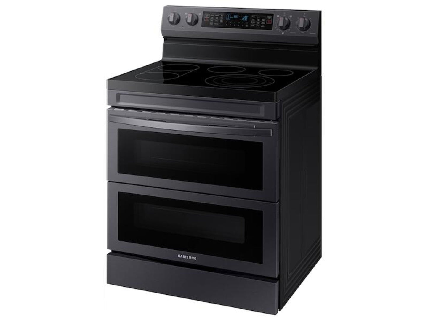 SAMSUNG 6.3 cu. ft. Smart Freestanding Electric Range with Flex Duo™ - NE63A6751SG-KT