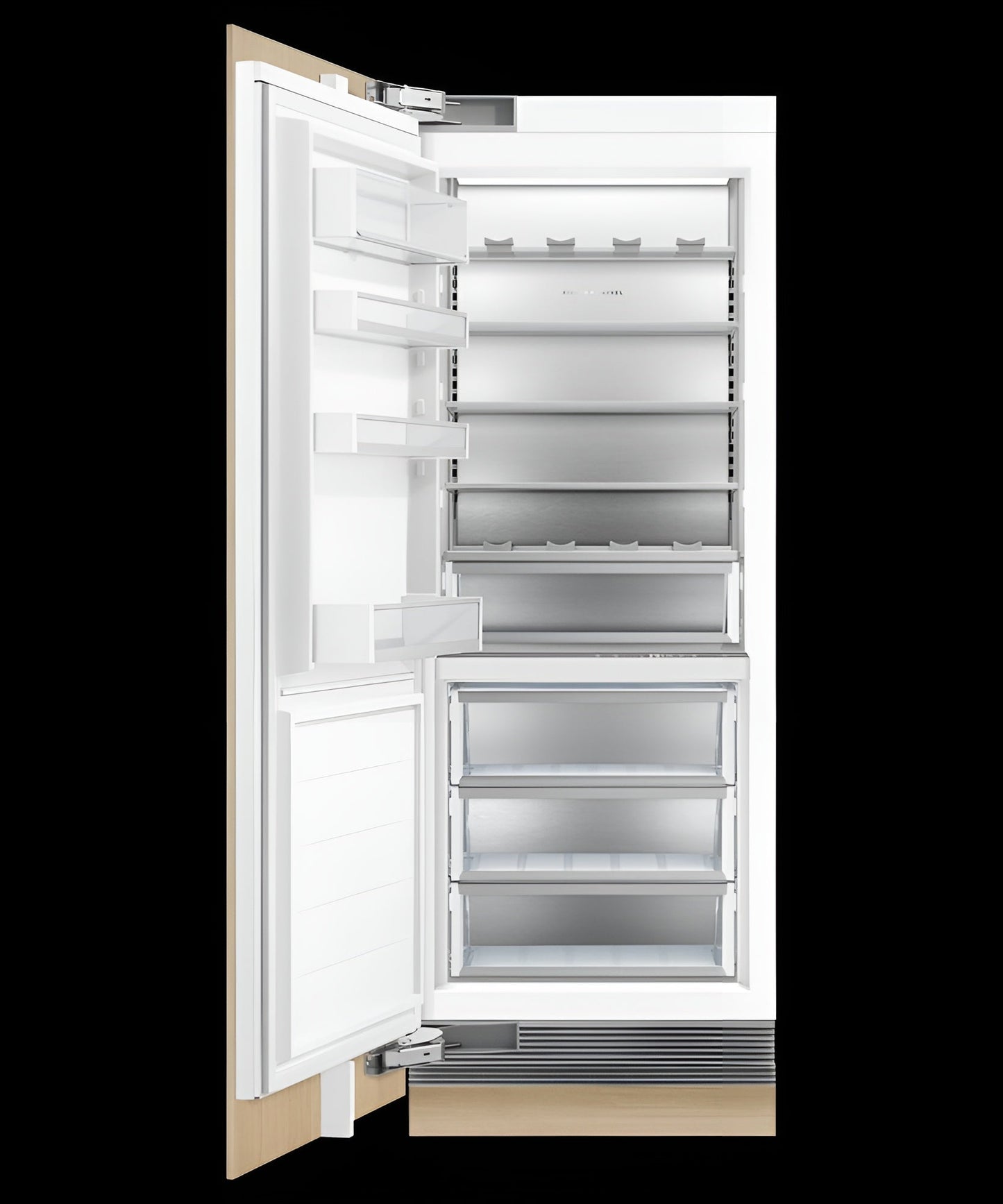 FISHER & PAYKEL RS3084SLHK1 Integrated Column Refrigerator, 30", Water - RS3084SLHK1-KT
