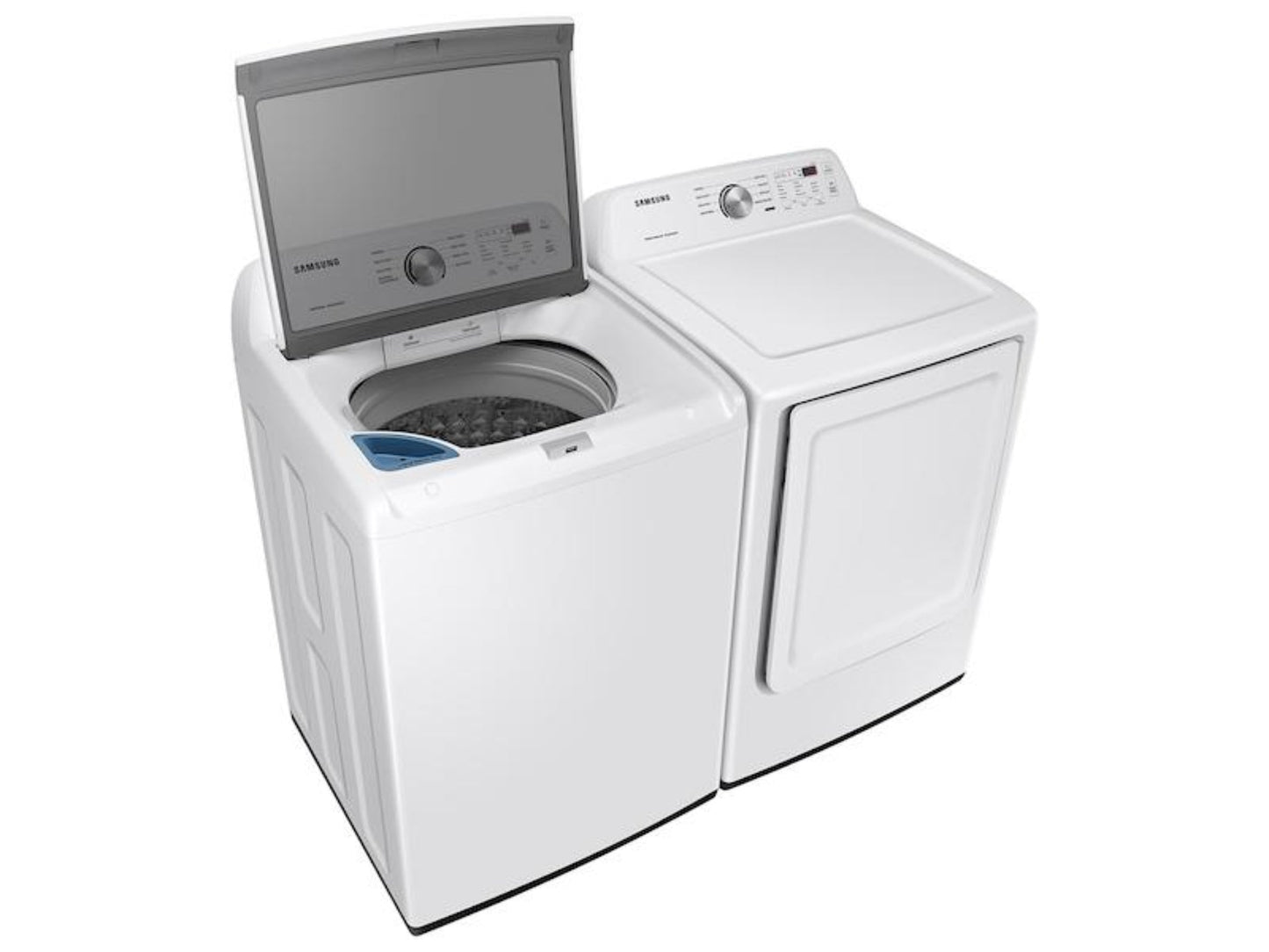 SAMSUNG DVG45T3200W 7.2 cu. ft. Gas Dryer with Sensor Dry in White - DVG45T3200W-KT