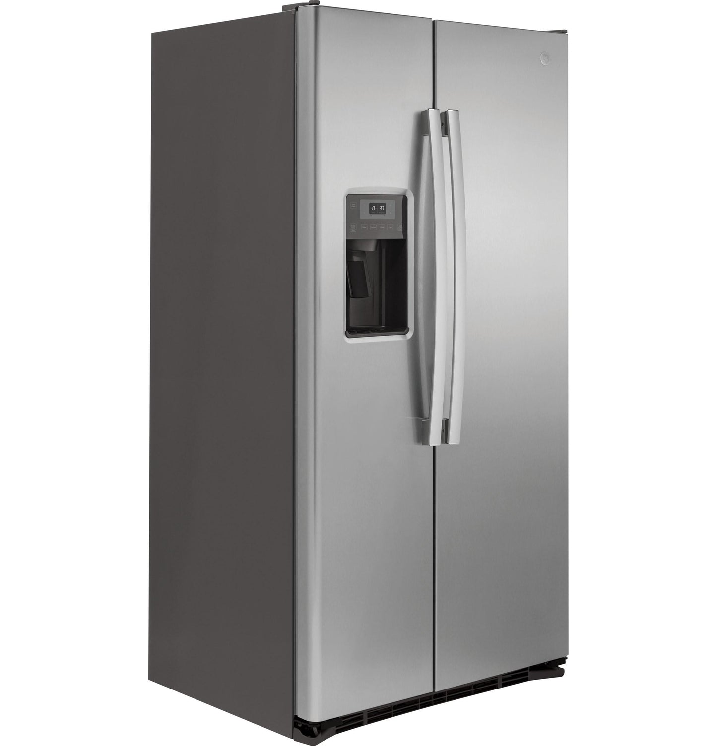 GE APPLIANCES GZS22DSJSS GE® 21.9 Cu. Ft. Counter-Depth Side-By-Side Refrigerator - GZS22DSJSS-KT