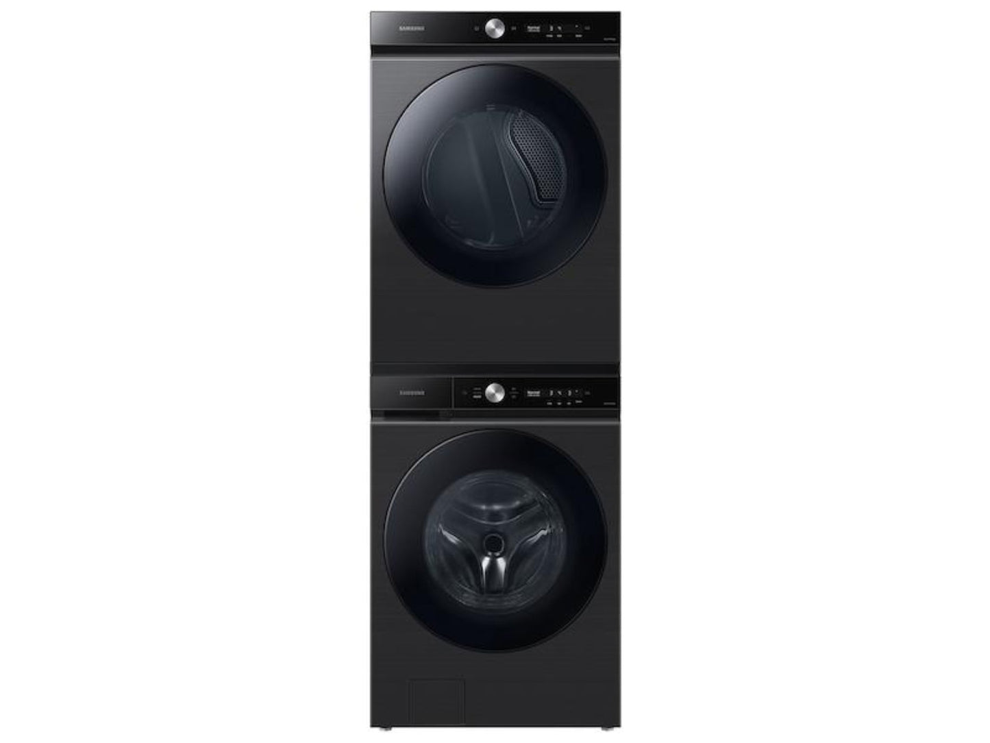 SAMSUNG Bespoke 7.6 cu. ft. Ultra Capacity Electric Dryer with Super Speed Dry and AI Smart Dial in Brushed Black - DVE53BB8700VA3-KT