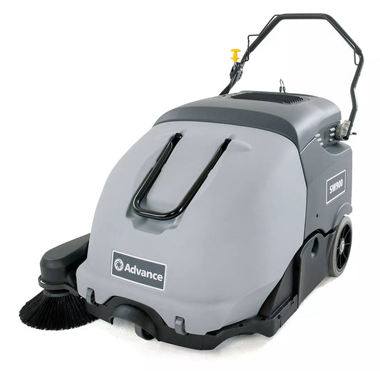 Advance SW900 33" Battery Self-Propel Floor Sweeper with 15 Gallon Hopper - 56383323