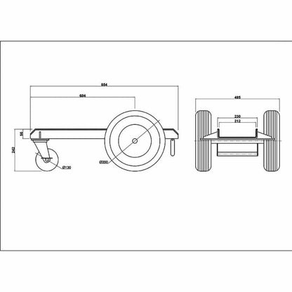 Aardwolf Broad Trolley - ABT01