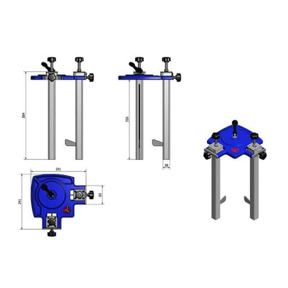 Aardwolf Corner Clamp - Pair - ACC250
