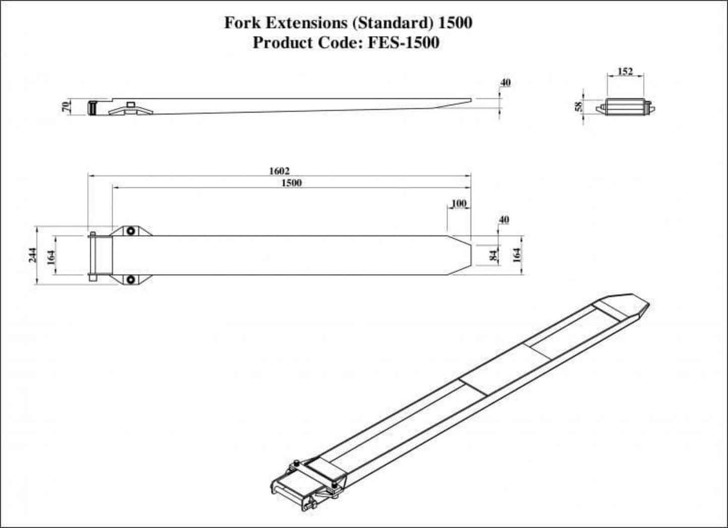 Aardwolf Fork Extensions (Standard) - Pair