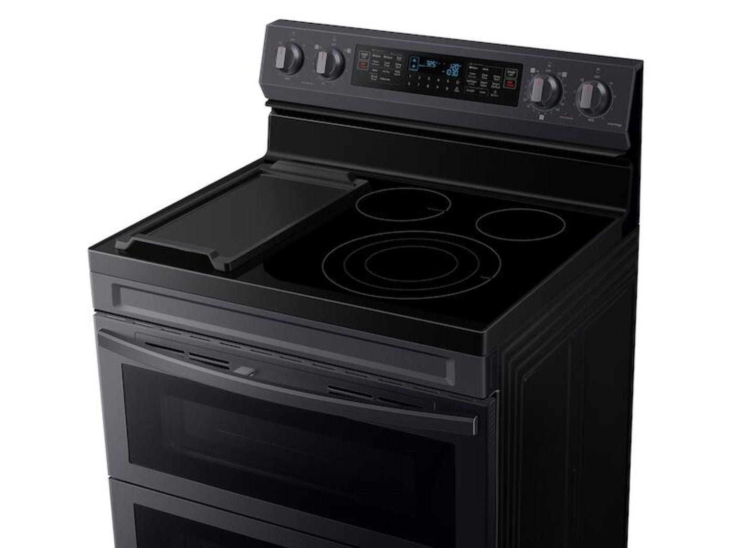 SAMSUNG 6.3 cu. ft. Smart Freestanding Electric Range with Flex Duo™ - NE63A6751SG-KT