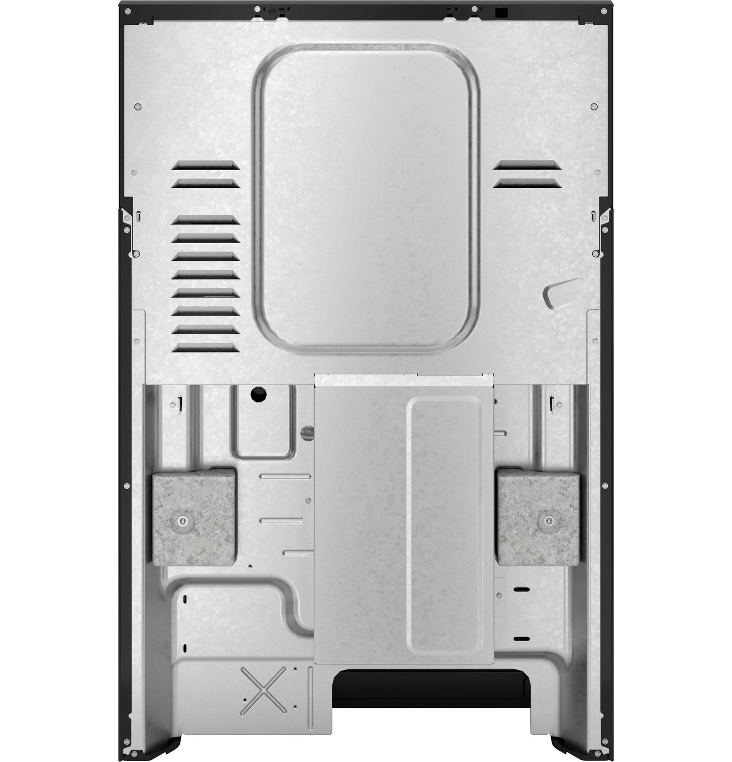 GE APPLIANCES GRF600AVBB GE(R) 30" Free-Standing Electric Convection Range with No Preheat Air Fry and EasyWash(TM) Oven Tray -GRF600AVBB-KT