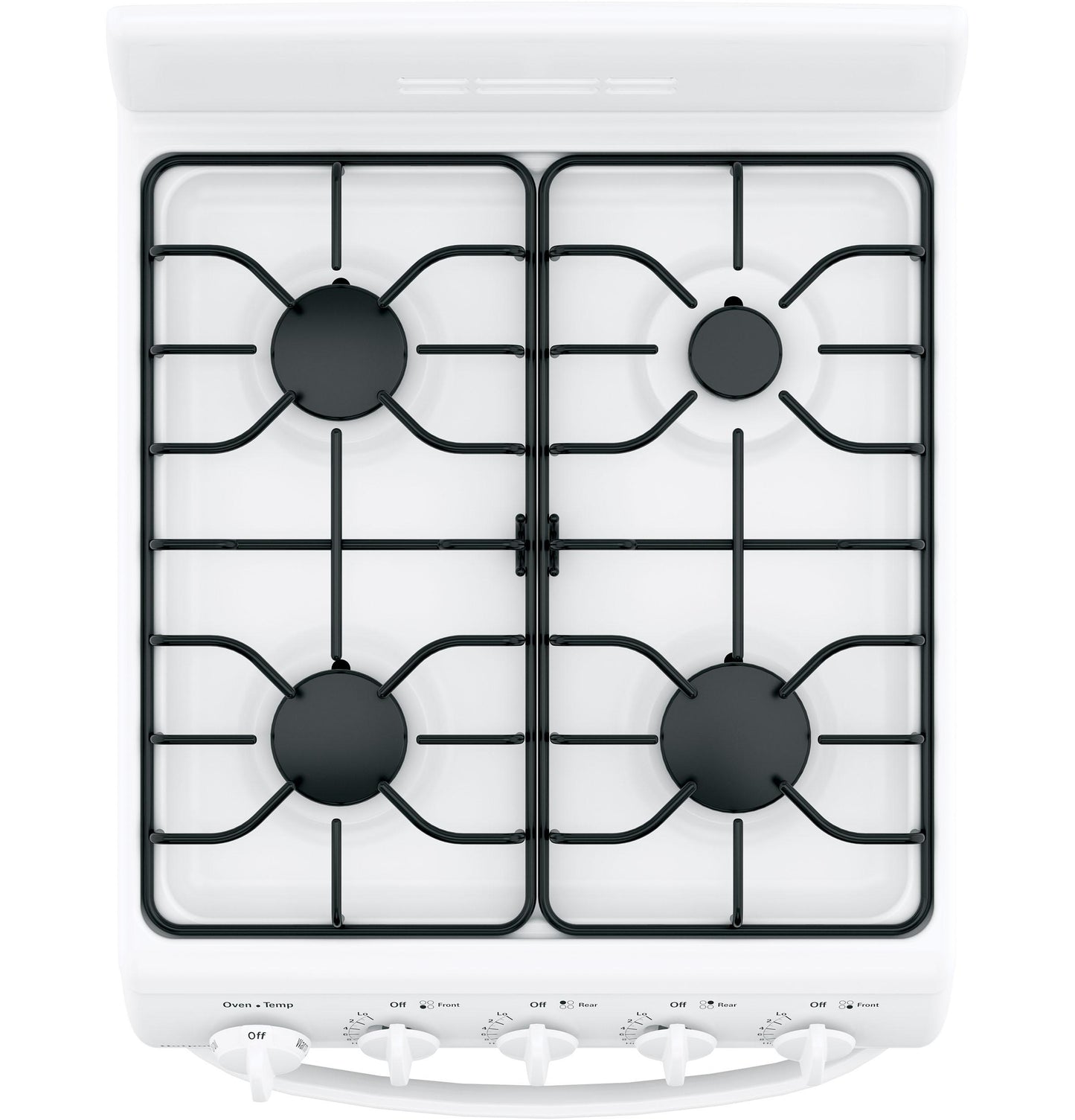 HOTPOINT 20" Front-Control Free-Standing Gas Range with Sealed Burners - RGAS200DMWW-KT