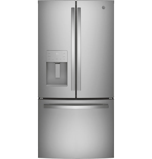 GE APPLIANCES GYE18JYLFS GE® ENERGY STAR® 17.5 Cu. Ft. Counter-Depth FrenGYE18JYLFS-KT