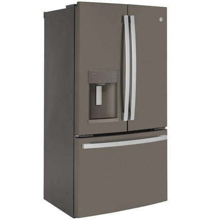 GE APPLIANCES GYE22GMNES GE® ENERGY STAR® 22.1 Cu. Ft. Counter-Depth French-Door Refrigerator -GYE22GMNES-KT