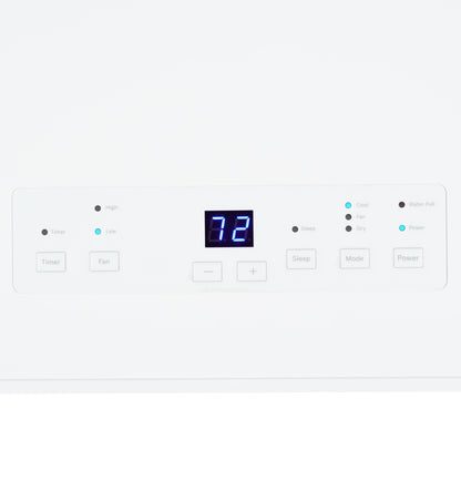 GE APPLIANCES APFD06JASW GE(R) 6,100 BTU Portable Air Conditioner with Dehumidifier and Remote, White - APFD06JASW-KT