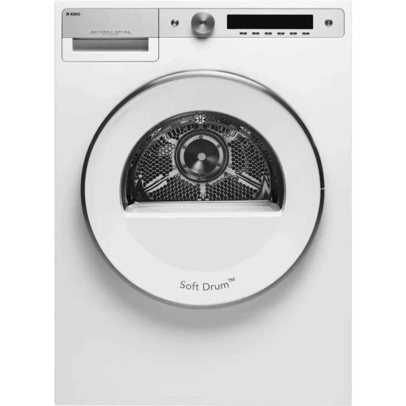 Asko 24" Vented Dryer, Style, White - T611VUW