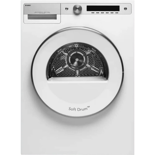 Asko 24" Vented Dryer, Style, White - T611VUW