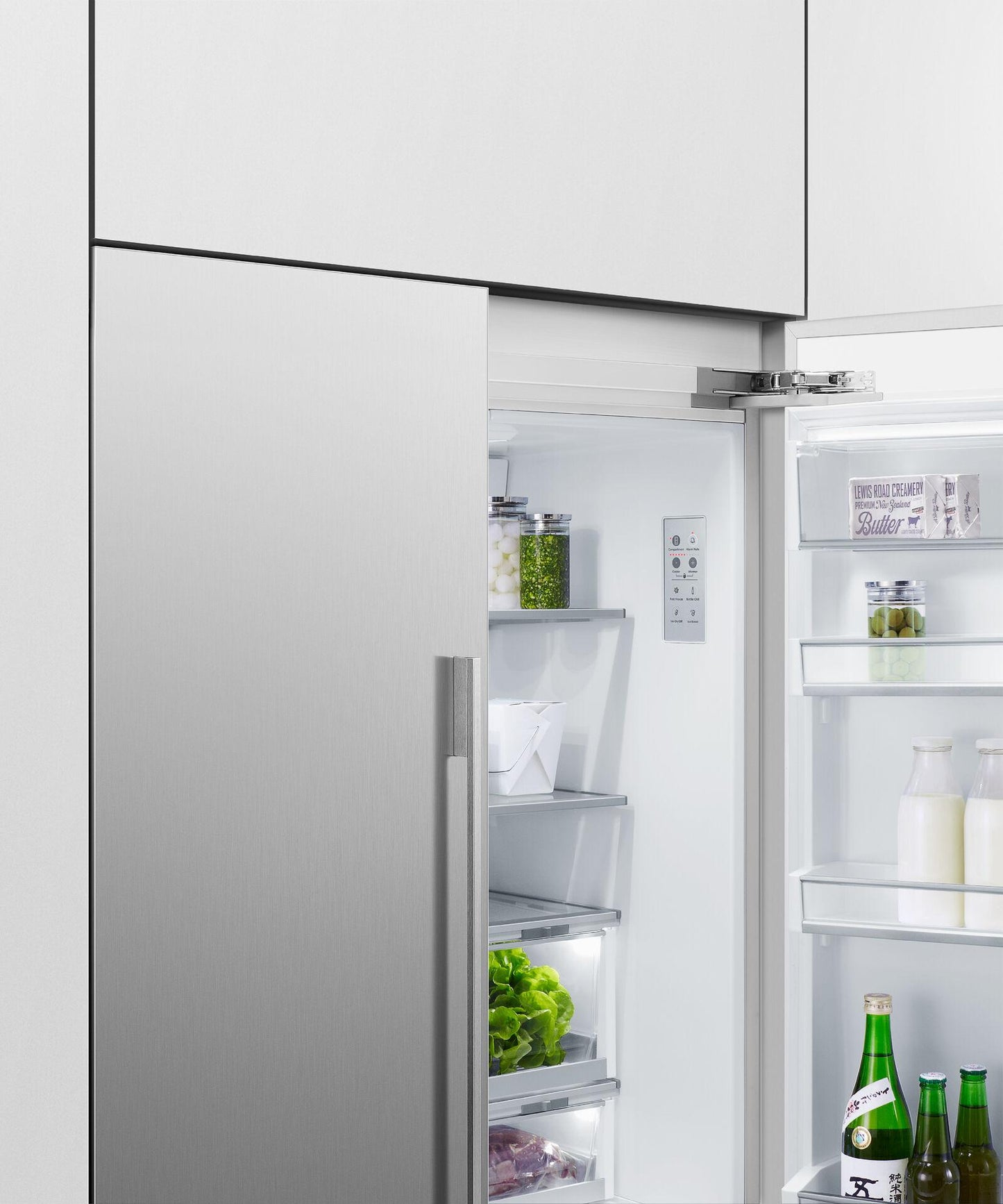 FISHER & PAYKEL RS36A72U1N Integrated French Door Refrigerator Freezer, 36", Ice & Water - RS36A72U1N-KT