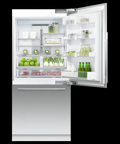 FISHER & PAYKEL RS36W80RU1N Integrated Refrigerator Freezer, 36", Ice & Water - RS36W80RU1N-KT