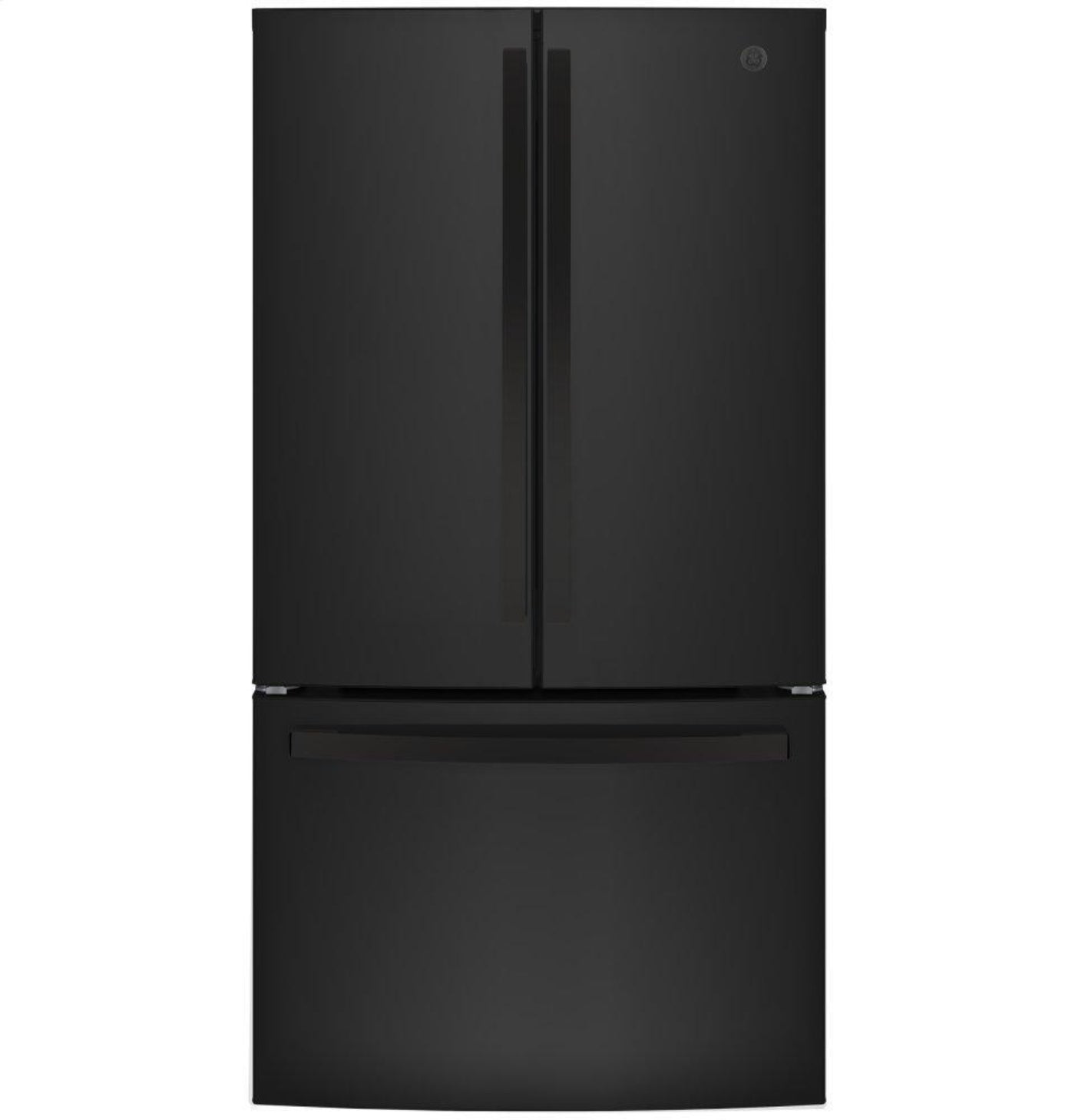 GE APPLIANCES GNE27JGMBB GE® ENERGY STAR® 27.0 Cu. Ft. French-Door Refrigerator - GNE27JGMBB-KT