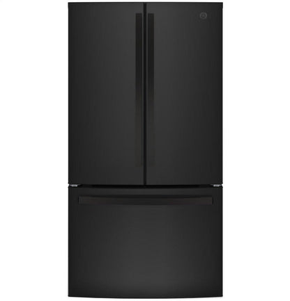 GE APPLIANCES GNE27JGMBB GE® ENERGY STAR® 27.0 Cu. Ft. French-Door Refrigerator - GNE27JGMBB-KT