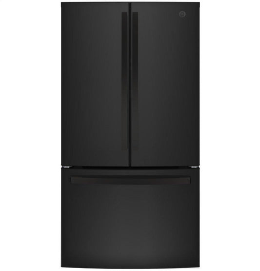GE APPLIANCES GNE27JGMBB GE® ENERGY STAR® 27.0 Cu. Ft. French-Door Refrigerator - GNE27JGMBB-KT