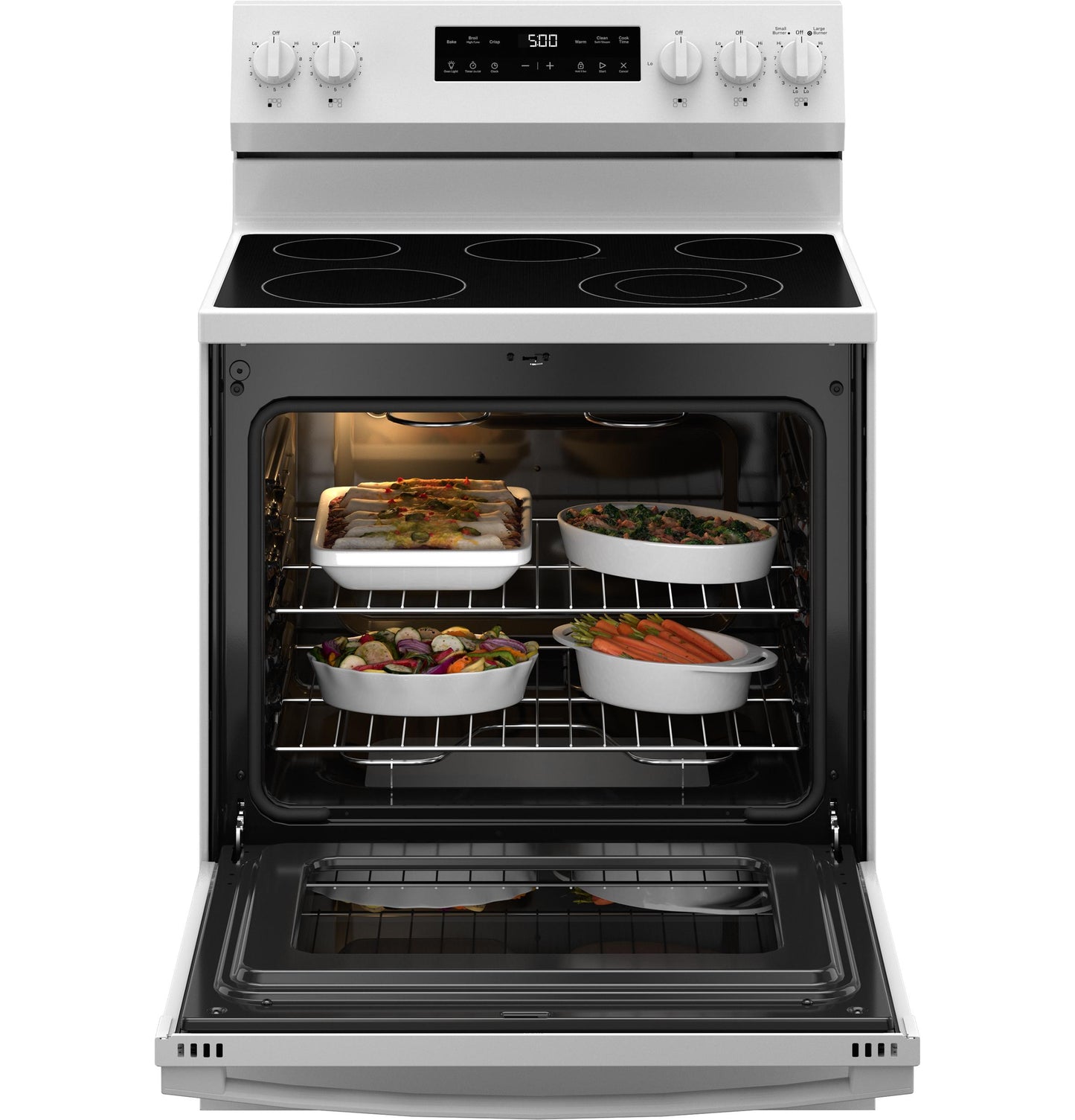 GE APPLIANCES GRF500PVWW GE(R) 30" Free-Standing Electric Range - GRF500PVWW-KT