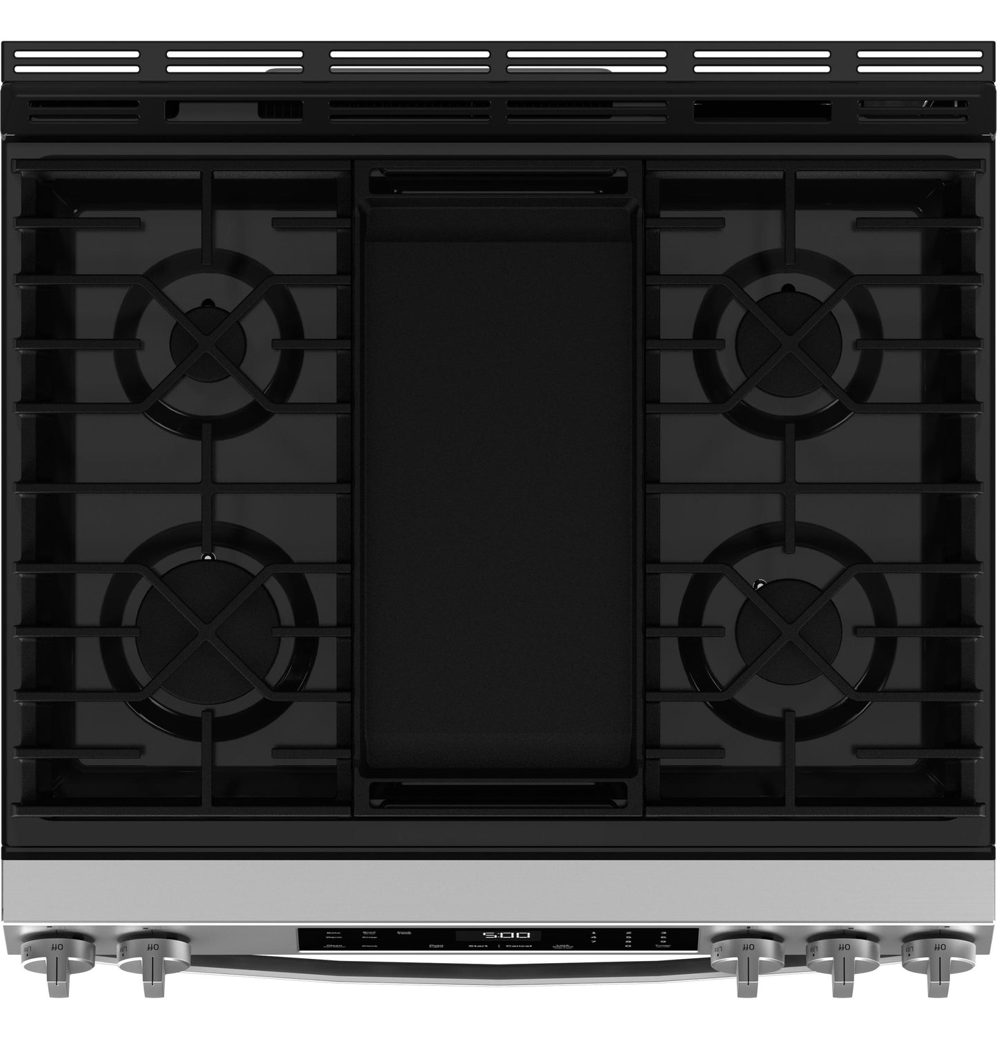 GE APPLIANCES GGS500PVSS GE(R) 30" Slide-In Front-Control Gas Range - GGS500PVSS-KT