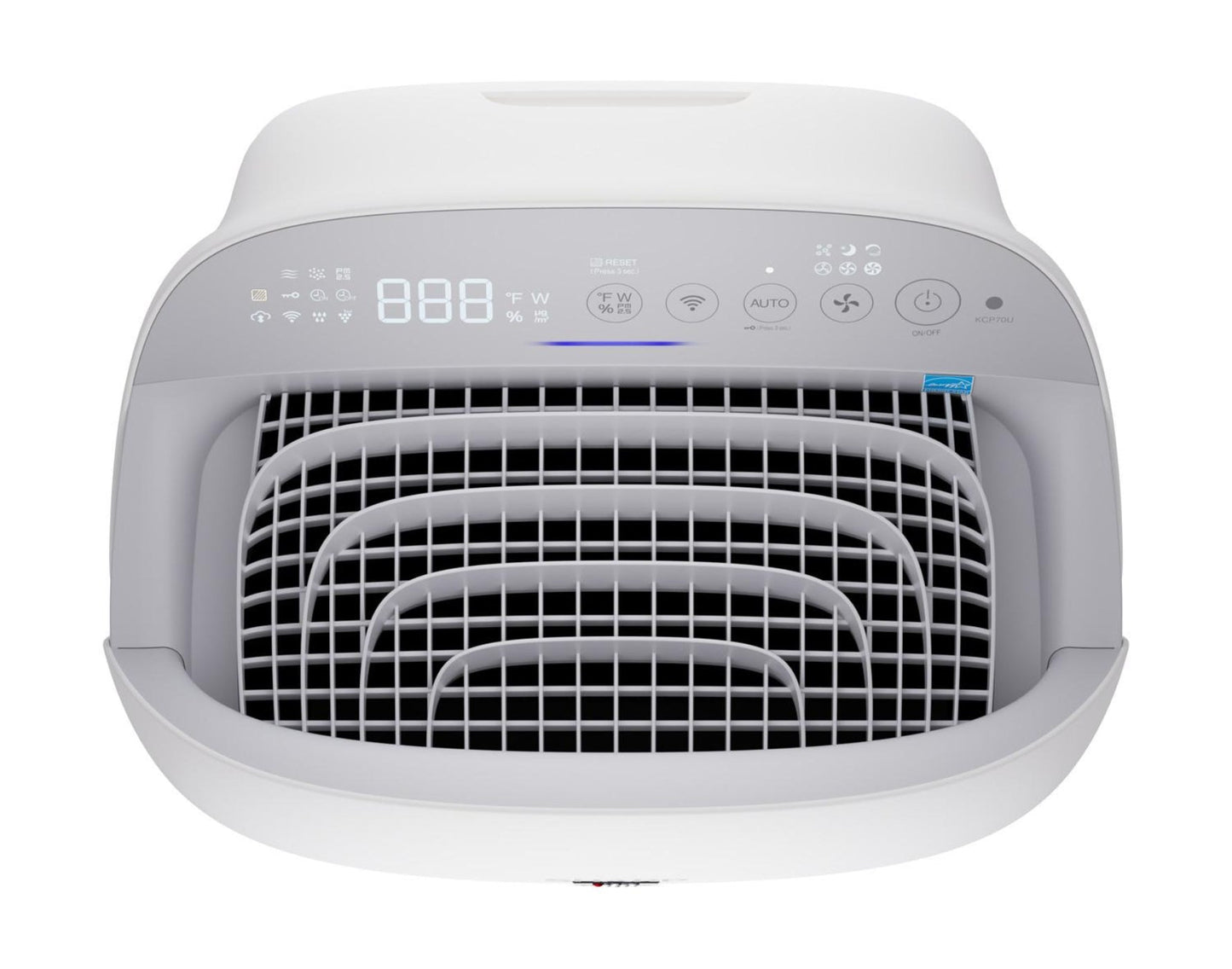 Sharp Plasmacluster Ion Air Purifier with True HEPA + Humidifier - KCP70UW-KT
