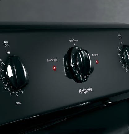 HOTPOINT RBS160DMBB Hotpoint 30" Free-Standing Electric Range -RBS160DMBB-KT