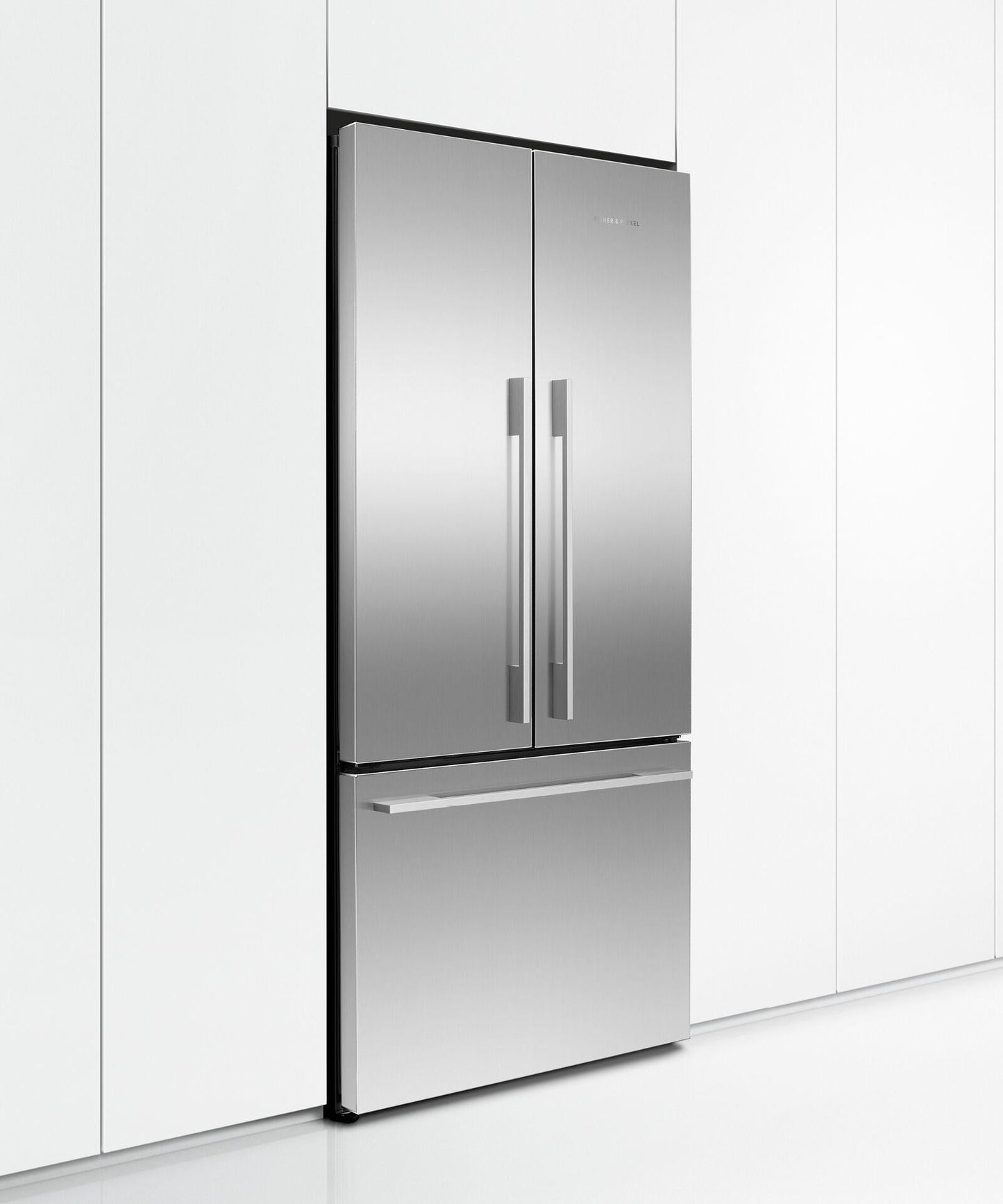 FISHER & PAYKEL RF201ADJSX5 Freestanding French Door Refrigerator Freezer, 36", 20.1 cu ft, Ice - RF201ADJSX5-KT