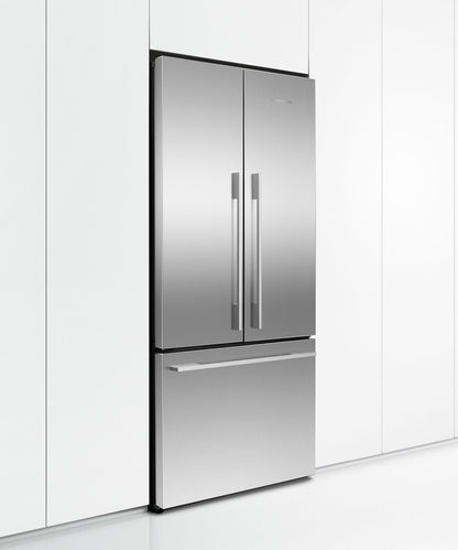 FISHER & PAYKEL RF201ADJSX5 Freestanding French Door Refrigerator Freezer, 36", 20.1 cu ft, Ice - RF201ADJSX5-KT