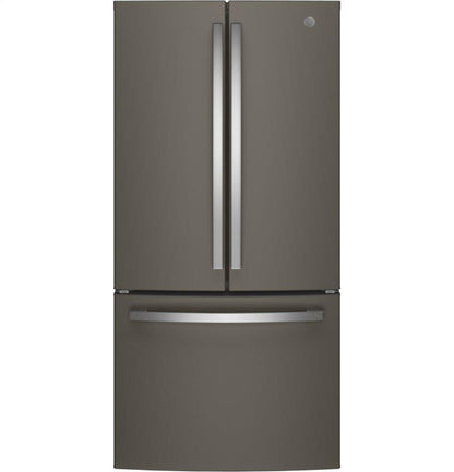GE APPLIANCES GWE19JMLES GE® ENERGY STAR® 18.6 Cu. Ft. Counter-Depth French-Door Refrigerator - GWE19JMLES-KT