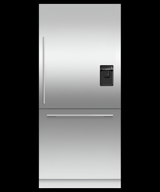 FISHER & PAYKEL RS36W80RU1N Integrated Refrigerator Freezer, 36", Ice & Water - RS36W80RU1N-KT