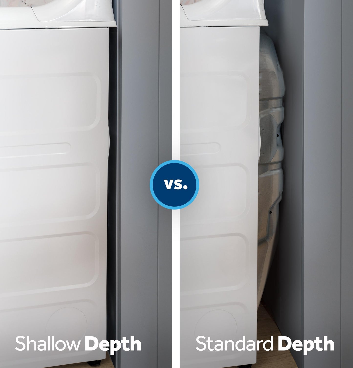 GE APPLIANCES GTX38EASWWS GE(R) 6.2 cu. ft. Capacity&#x00A0;Electric Dryer with Up To 120 ft. Venting and Shallow Depth&#x200B; - GTX38EASWWS-KT