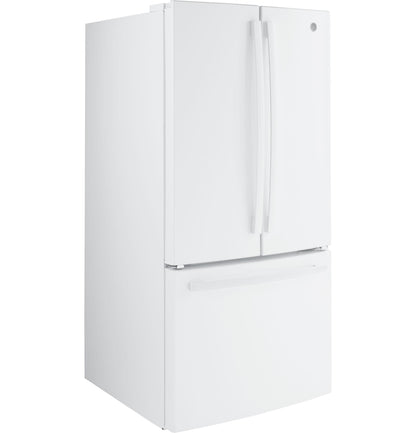 GE APPLIANCES GNE25JGKWW GE® ENERGY STAR® 24.7 Cu. Ft. French-Door Refrigerator - GNE25JGKWW-KT