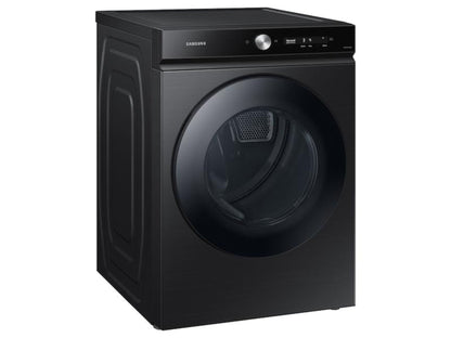 SAMSUNG Bespoke 7.6 cu. ft. Ultra Capacity Electric Dryer with Super Speed Dry and AI Smart Dial in Brushed Black - DVE53BB8700VA3-KT