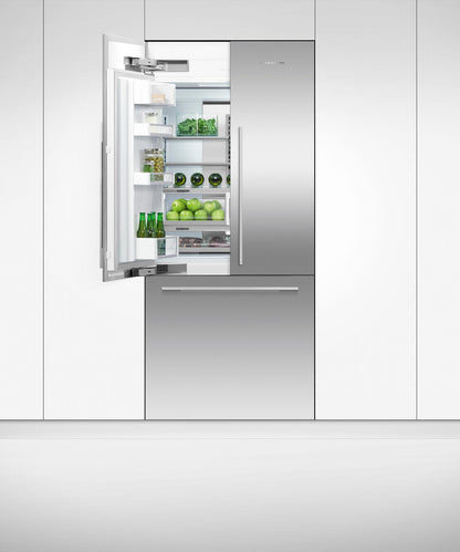 FISHER & PAYKEL RS36A80J1N Integrated French Door Refrigerator Freezer, 36", Ice - RS36A80J1N-KT