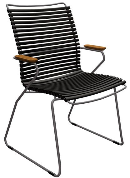 HOUE CLICK Outdoor Dining Chair w/Armrests - Tall Back
