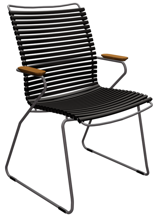 HOUE CLICK Outdoor Dining Chair w/Armrests - Tall Back