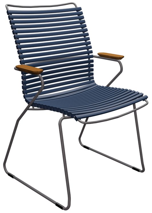 HOUE CLICK Outdoor Dining Chair w/Armrests - Tall Back
