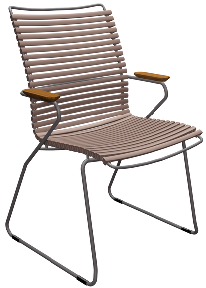 HOUE CLICK Outdoor Dining Chair w/Armrests - Tall Back