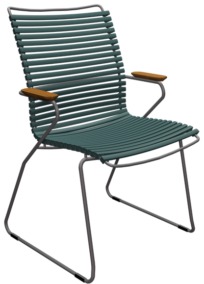 HOUE CLICK Outdoor Dining Chair w/Armrests - Tall Back