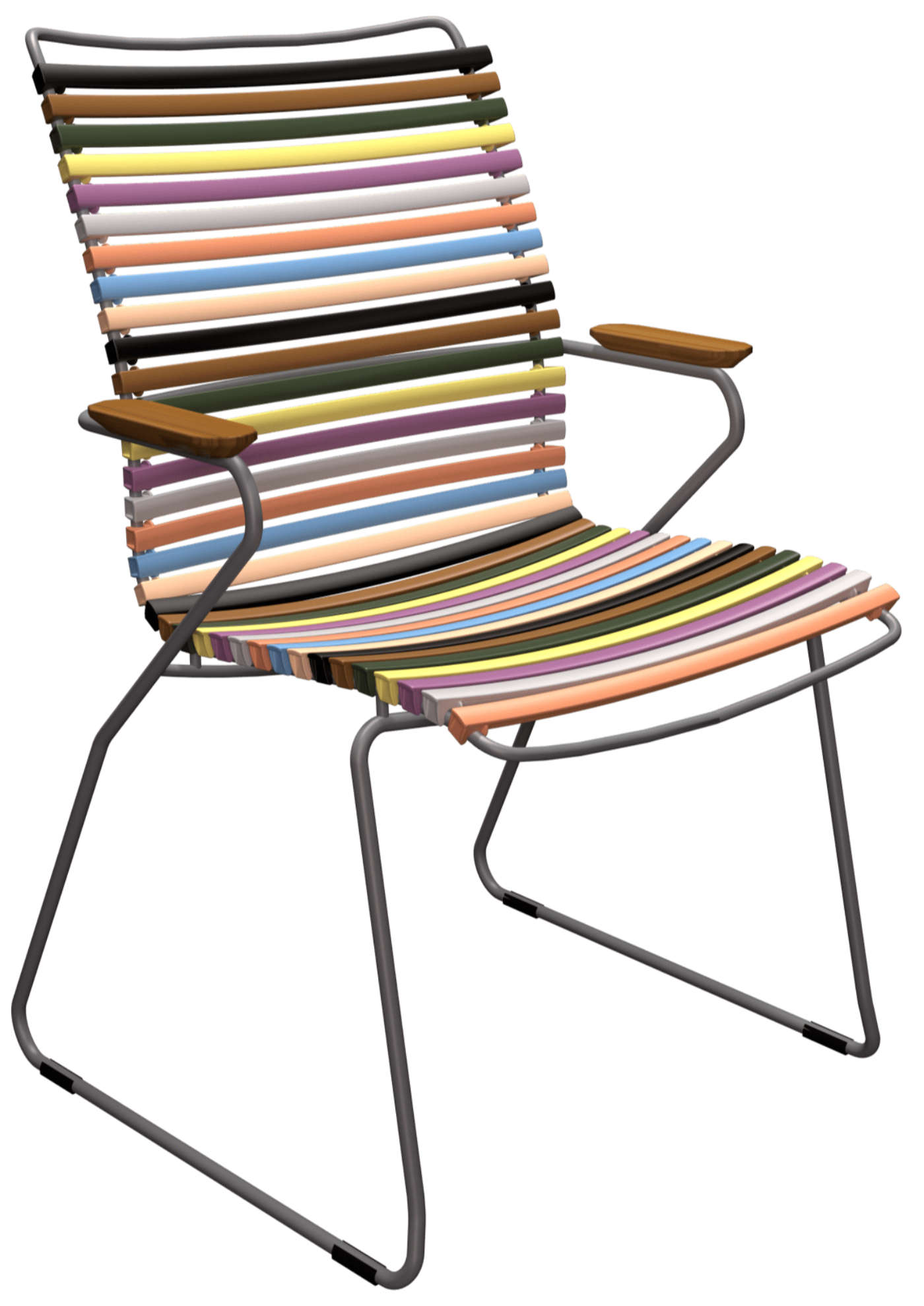 HOUE CLICK Outdoor Dining Chair w/Armrests - Tall Back