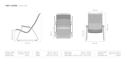 HOUE CLICK Outdoor Lounge Chair